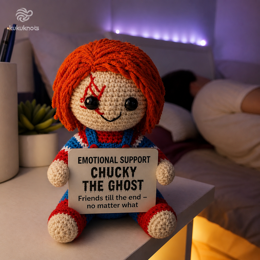Emotional Support Chucky Crochet Doll