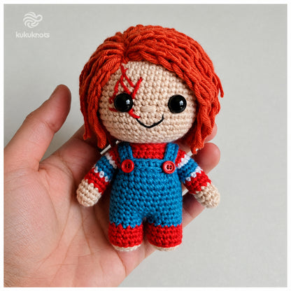 Emotional Support Chucky Crochet Doll