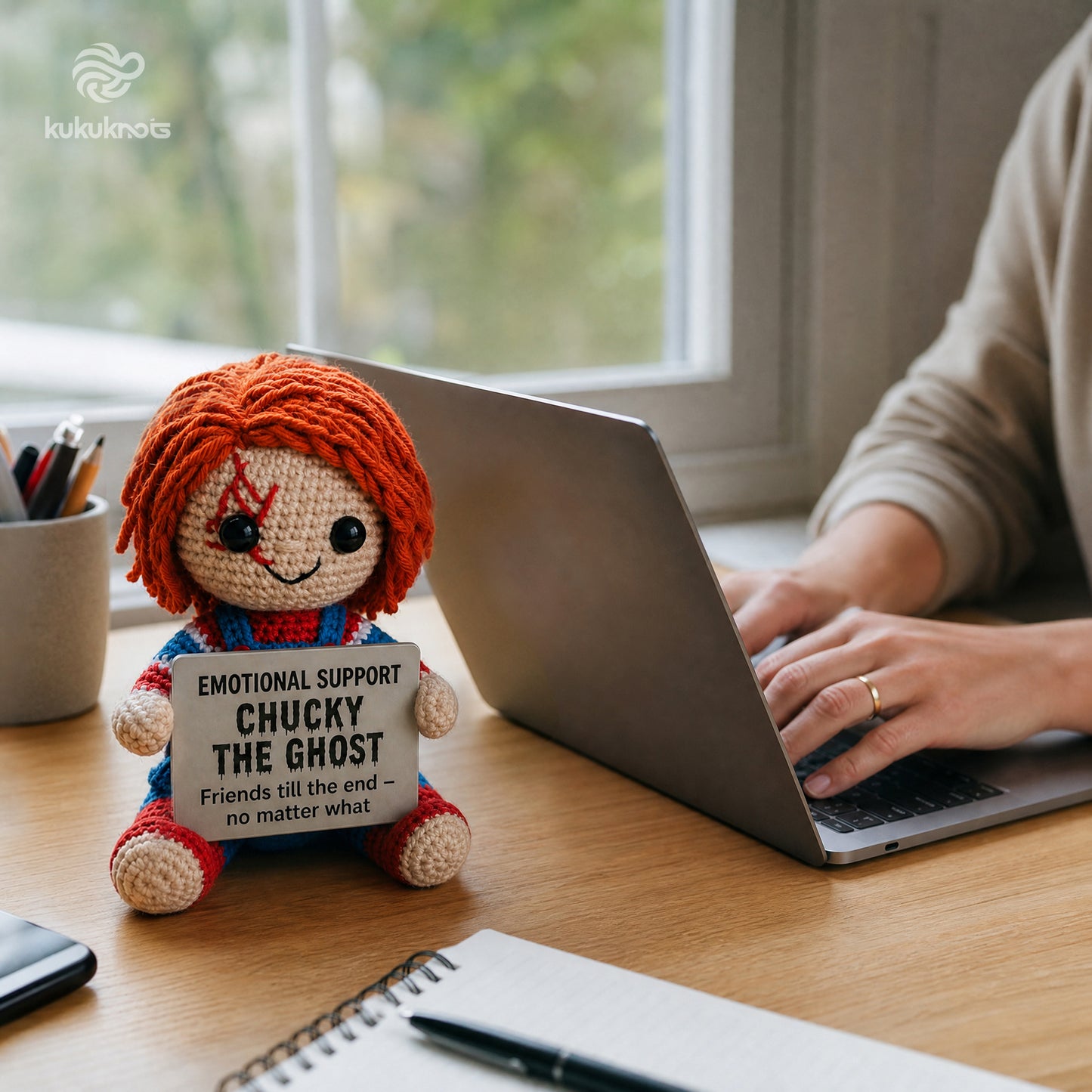 Emotional Support Chucky Crochet Doll
