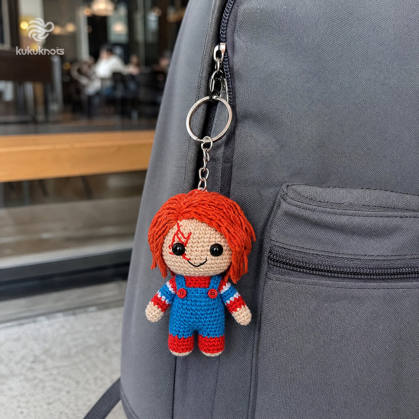 Emotional Support Chucky Crochet Doll