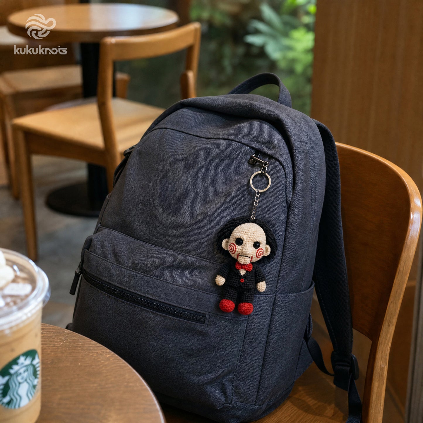 Emotional Support Billy The Puppet Crochet Doll